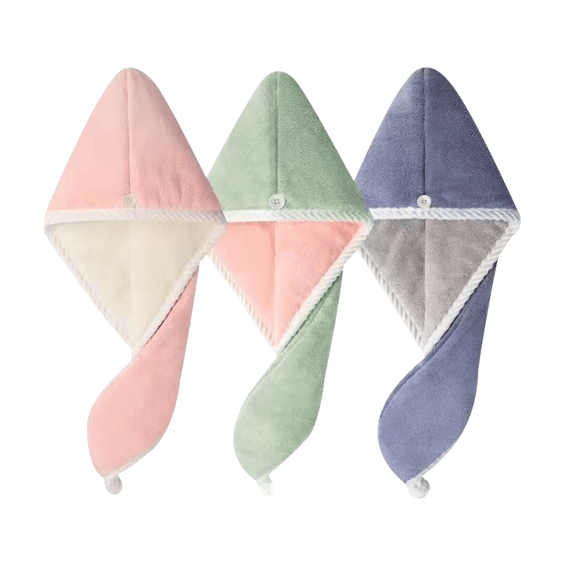 Shine加厚干发帽让洗发更轻松！冰球突破网站尽享干爽与时尚Ever(图1)